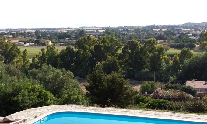 Quartu Sant'Elena House | "Villa Ingeborg" - Super Panorama on the sea