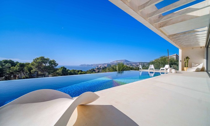 Cap de la Nau Villa | Villa Iris Javea, with Infinity Pool and Sea Views