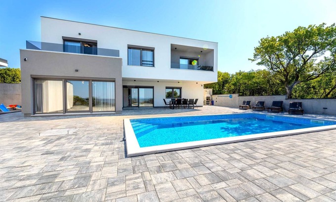 Kraljevica Villa | Villa Juniperus with Panoramic Sea view