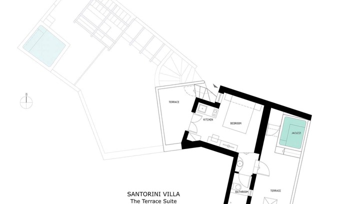 Emporio Villa | Villa Kallisti | Wonderful Terrace Suite With Jacuzzi | Emporeio