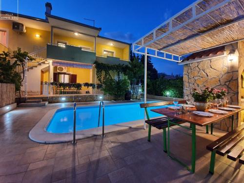 Solin House | Villa KRNIC SOL - Split, Solin with a heated pool