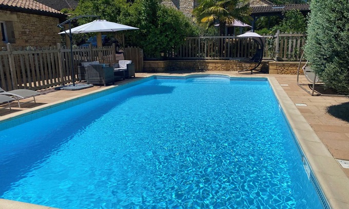 Sarlat-la-Caneda House | Villa le Lébérou, ideal for holidays with family or friends