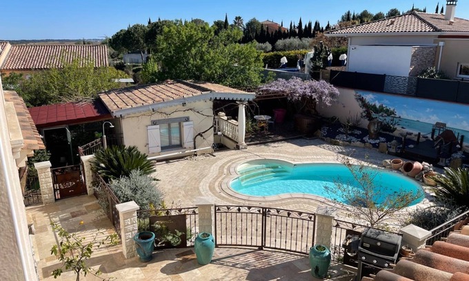 Puimisson Villa | Villa Le Rossignol - up to 9 people