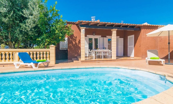Porto Cristo Novo Villa | VILLA MARILDA - Beautiful chalet with private pool near Cala Anguila. Free WiFi
