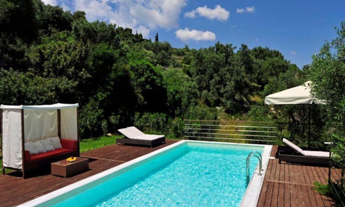 Marathias Villa | Villa Marathonisi View - wonderful 3 bedroom Zante villa private pool and AC