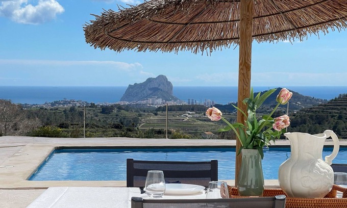 Benissa Cottage | Villa MATIMI in Benissa – Country house with swimming pool, terrace with views, electric car charger and peaceful surroundings