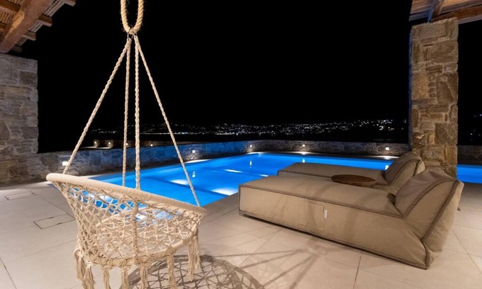 Kanalia Villa | Villa Myko with heated pool in Ornos