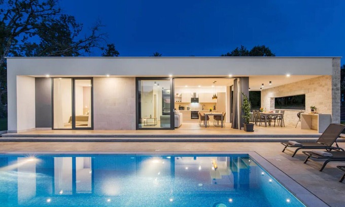 Sveti Petar u Sumi Villa | Villa Naos* - Private luxury villa for undisturbed togetherness & relaxation!