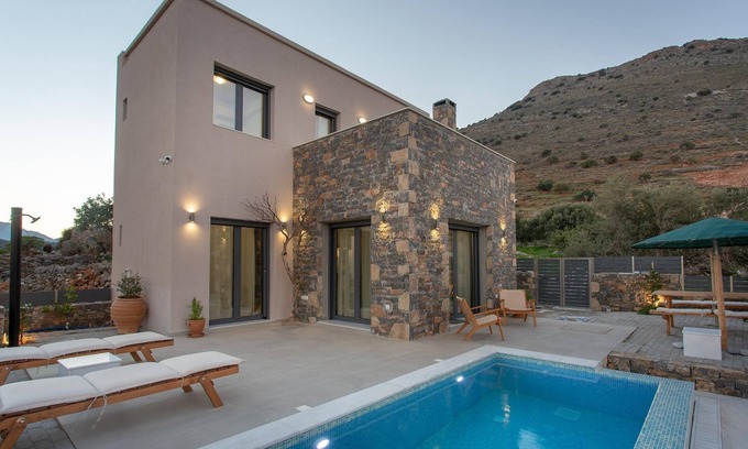 Kounelion Villa | Villa Nesea Elounda with private pool