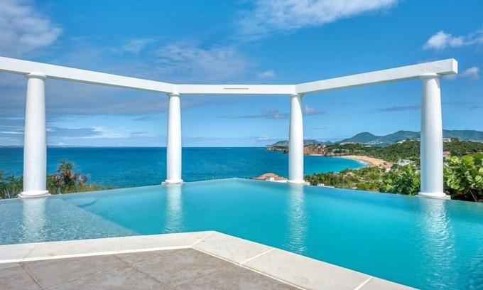 Les Terres Basses Villa | Villa Nid D'Amour Fall Incentive | Ocean View - Located in Magnificent Terres Basses with Private Pool
