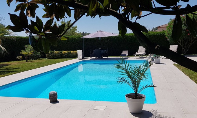 Montferrier-sur-Lez Villa | VILLA ON ONE LEVEL IN PEACE WITH LARGE POOL