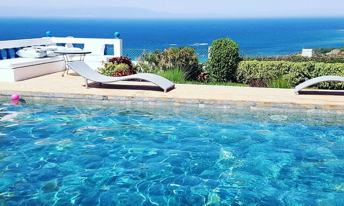 Tangier Villa | Villa on the heights of tangier with swimming pool -sidi kankouch-