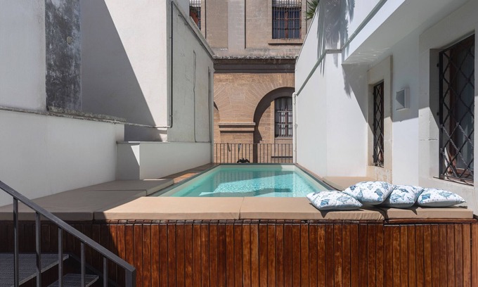 Lecce Historic Center Villa | Villa 'Palazzo Paladini' in the City Center with Pool and Wi-Fi