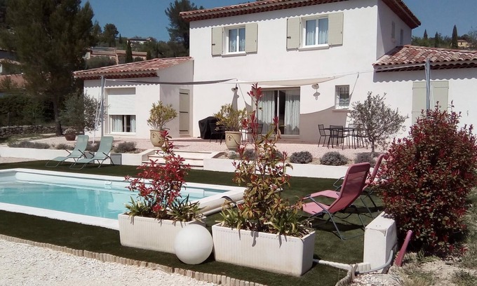 Sollies-Toucas House | Villa Pampérigouste - air conditioning and swimming pool