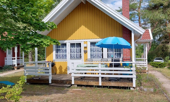Userin House | Villa Pippilotta at the Müritz National Park, 200 m from the lake with swimming area