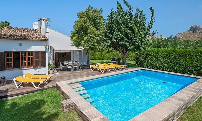 Les Palmeres Villa | Villa Provenza with Private Pool, Terrace, A/C & Wi-Fi