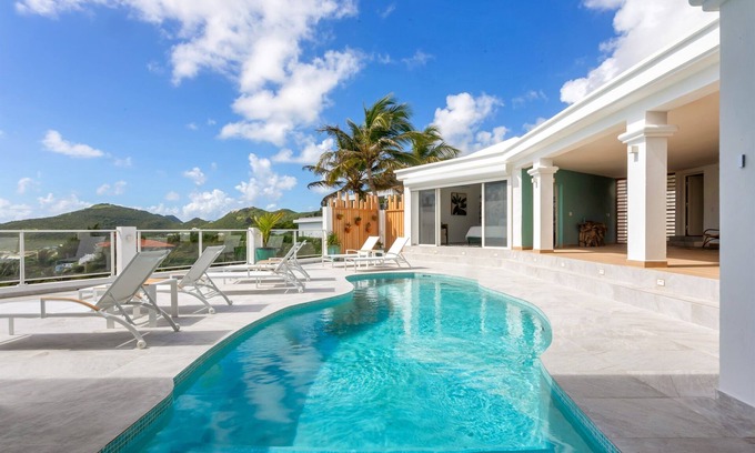 Oyster Pond Villa | Villa Sophia: Oceanfront w/Generator & Pool