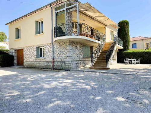 Sablet Villa | Villa spacieuse avec vue sur montagne à Sablet + Piscine privée