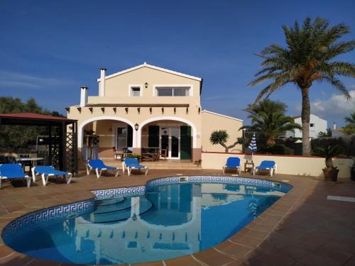 Cales Piques Villa | Villa TALI piscina, wifi, cerca de CIUDADELA