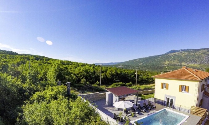 Kostrcani Villa | Villa Telma in Kostrčani - Haus für 8-10 Personen