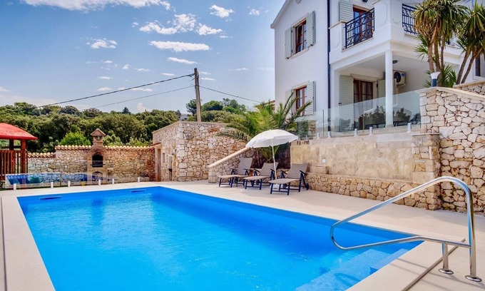 Mali Losinj Villa | Villa VALERIE with pool and sea view