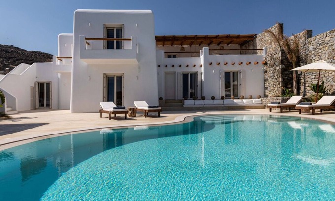 Kanalia House | Villa Venus with Spectacular view of Little Venice and great outdoor lounge area
