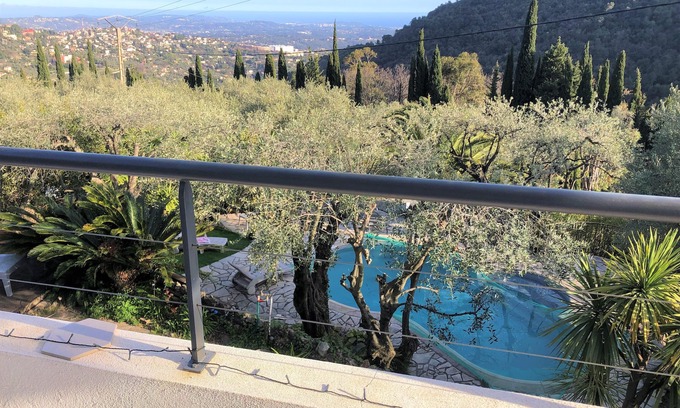 Cabris House | Villa vue mer et Oliviers