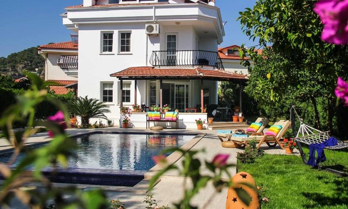 Dalyan City Center Villa | Villa white rose sleeps 6 private pool