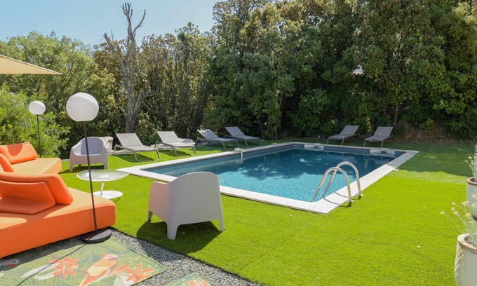 Oletta Villa | Villa with heated pool between OLETTA and ST FLORENT