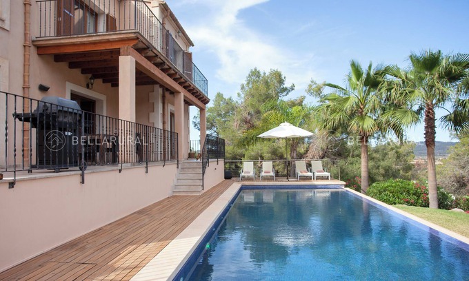 Felanitx Ski Chalet | Villa with mountain and sea views. Ideal to meet with your family.