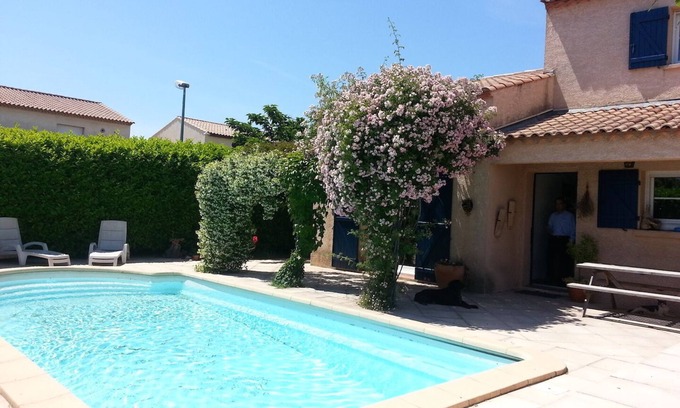 Carnon-Plage House | Villa with pool 15 minutes from the beach