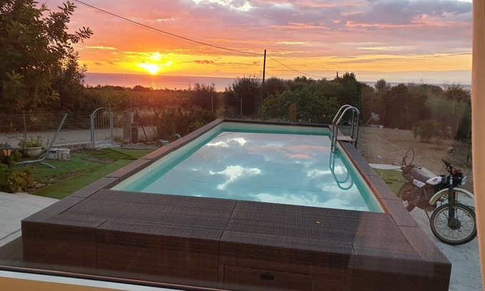 Muravera Villa | Villa with pool and sea view
