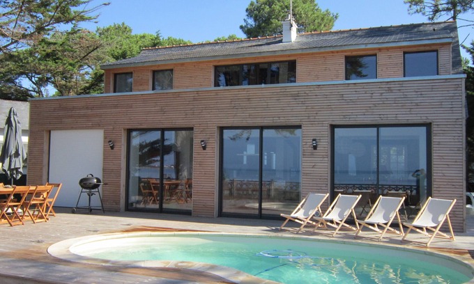 Asserac Villa | Villa with pool facing the sea - Baule region