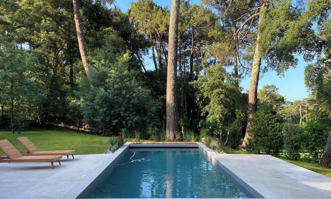 Soorts-Hossegor Villa | Villa with pool on the edge of the Hossegor golf course