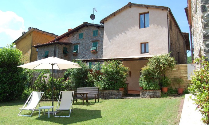 Bagni di Lucca House | Villa With Pool, Large Garden & Outside Dining Area