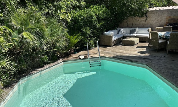 Les Restanques Villa | villa with pool, nr St Tropez, short walk to beach