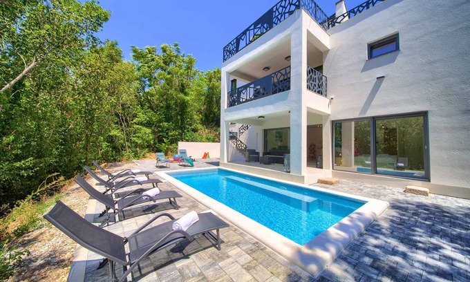 Crikvenica Villa | Villa with private pool and fantastic panoramic views
