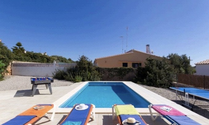 Sant Lluis Villa | Villa with sea views and private pool
