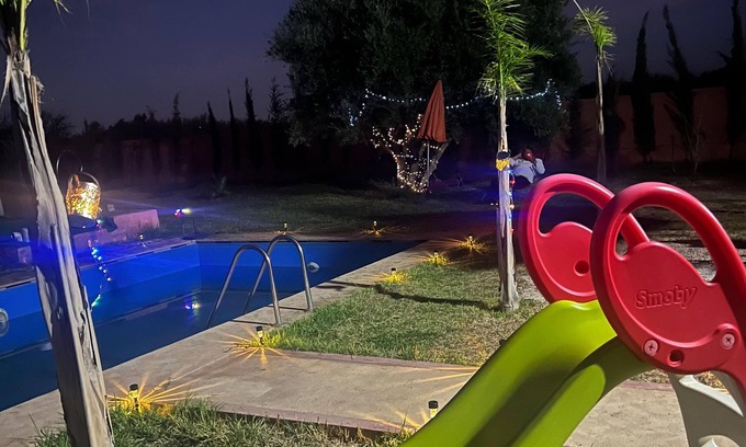 Gueliz Villa | Villa with swimming pool not overlooked