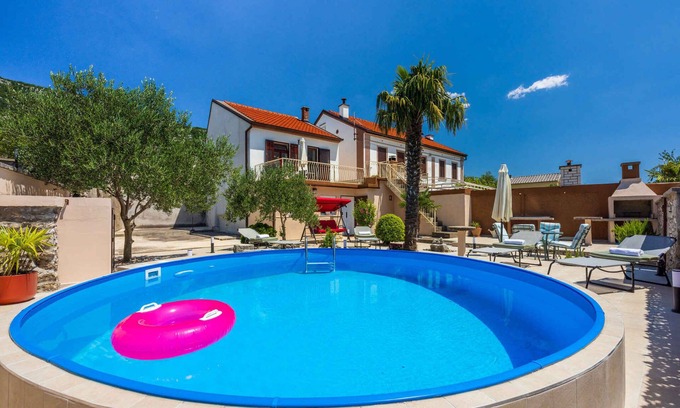 Vinodolska opcina Villa | Villa with swimming pool and large sun terrace