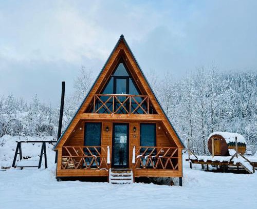 Bagvdanari Ski Chalet | Villa Wood in Mestia N 2