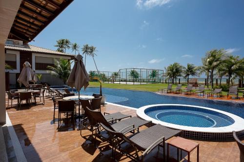 Itacimirim House | Village do Mar Itacimirim pé na areia