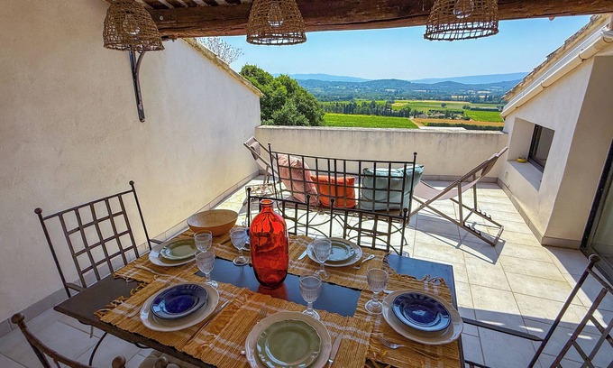 Joucas House | Village house with panoramic view near Gordes