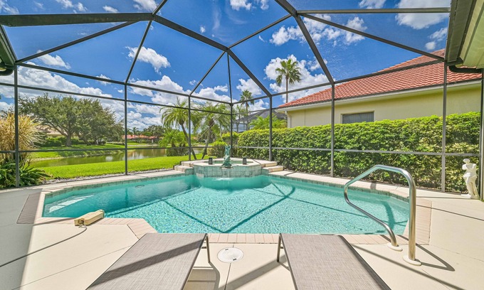 Oakes Estates House | Vineyards, Naples 4 bed/3 bath pool home with lake view!
