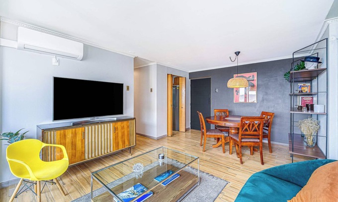 Santiago Apartment | Vista Eclectica - 2D, AC & Wifi