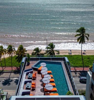 Cabo Branco Apartment | Viva Hospedagens - Flat 009 beira mar com varanda