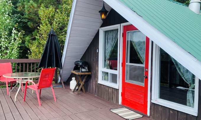 Lac Superieur Village Cabin | Vrbo Property
