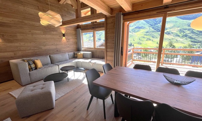 Les Deux Alpes Condo | Vue exceptionnelle ! Chalet moderne + sauna privé