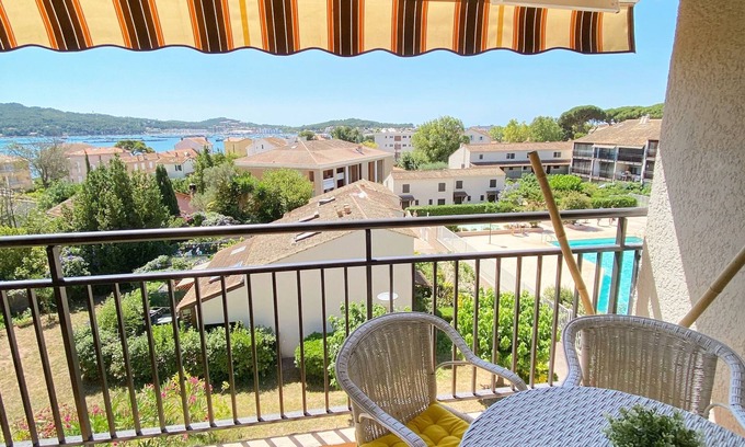 Tamaris Apartment | Vue Mer. Vacances Idéales en Famille Dans Résidence Avec Piscine
