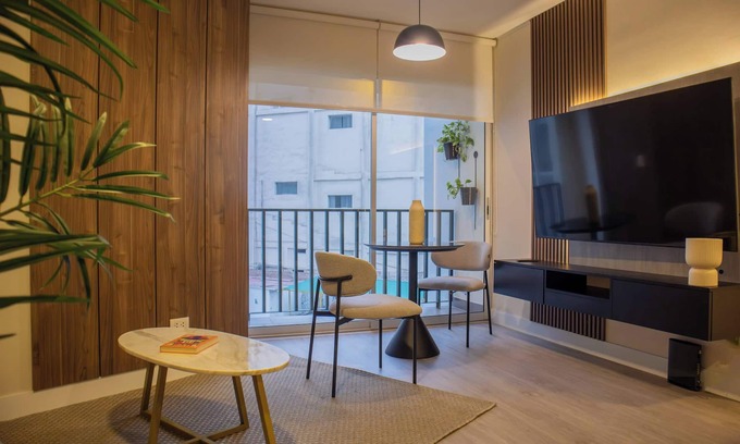 San Isidro Centro Financiero Apartment | w* | Exceptional 1BR w/Balcony in San Isidro